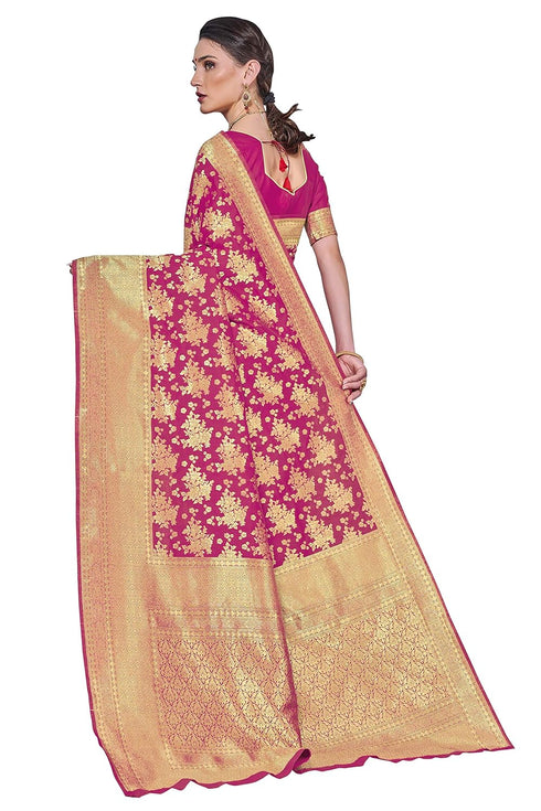 Vasthrlay Banarasi Gs Red Ethnic Wear