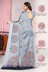 Vasthrlay Fashion Chiffon Printed Dusty Ethnic Wear