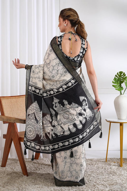 Vasthrlay Fashion Handloom Printed Ethnic Wear