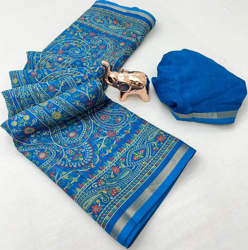 Vasthrlay Tussar Saree Floral