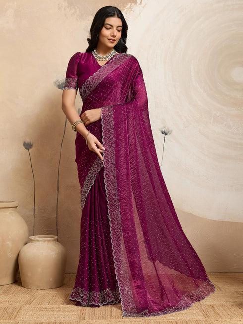 Vasthrlay Chiffon Saree