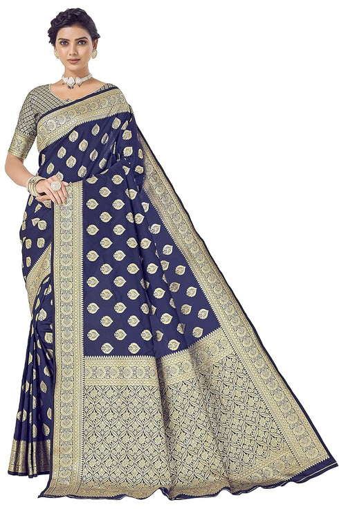 Vasthrlay Banarasi Gs Bridal Rama Ethnic Wear