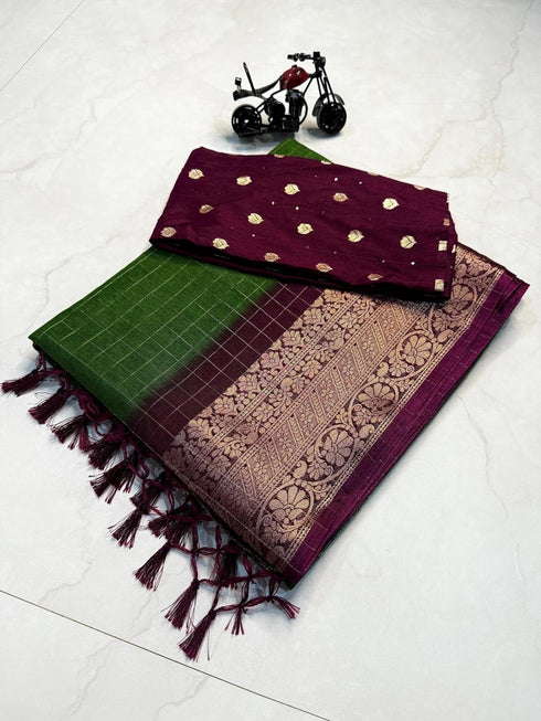 Vasthrlay Printed Contrast Darkviolet