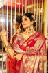 Vasthrlay Women's Organza Designer Unstitched Saree