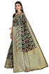 Vasthrlay Floral Gs Bridal Black Ethnic Wear
