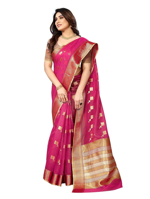 Vasthrlay Manipuri Jacquard Unstitched Black Free Ethnic Wear