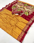 Vasthrlay Kalamkari Beautiful Navy Blue