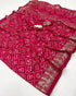 Vasthrlay Bandhani Georgette Kalamkari
