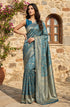 Vasthrlay Jacquard Floral Saree