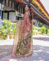 Vasthrlay Handloom Cotton Tassels Saree