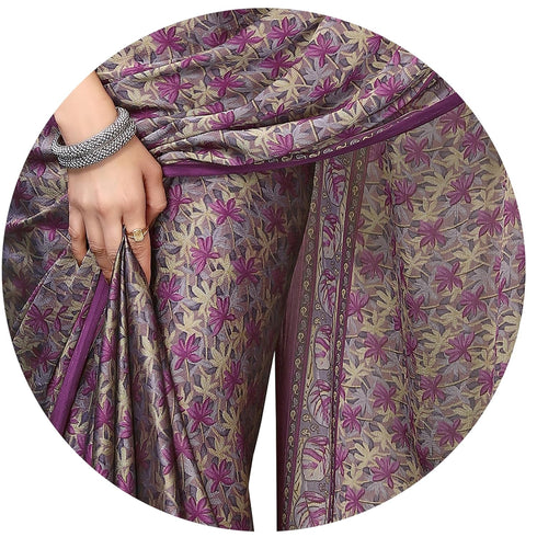 Vasthrlay Fashion Chiffon Printed Ethnic Wear