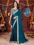 Vasthrlay Striped Bollywood Chiffon Unstitched