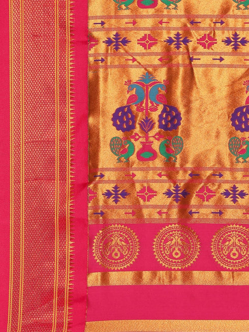 Vasthrlay Paithani Bottle Saree
