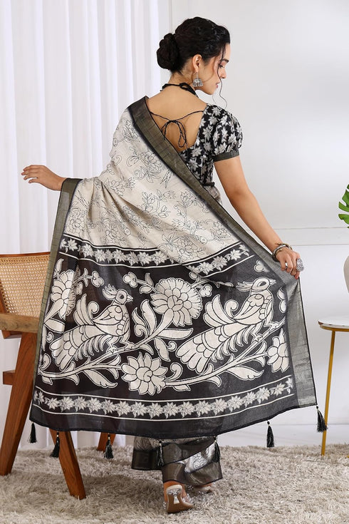 Vasthrlay Fashion Handloom Printed Ethnic Wear
