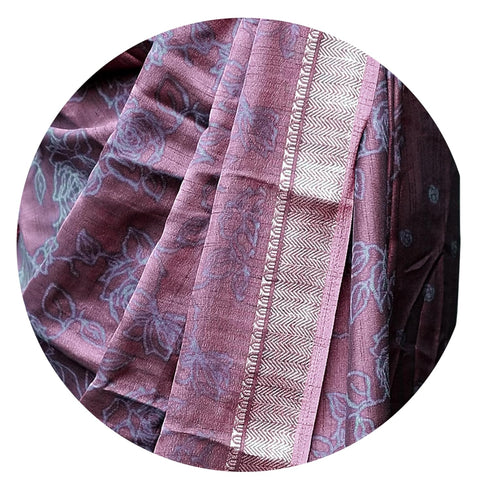 Vasthrlay Fashion Peacock Printed Ethnic Wear