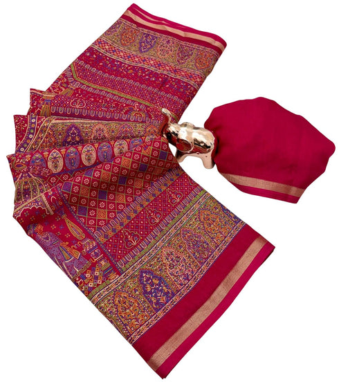 Vasthrlay Kalamkari Darkblue