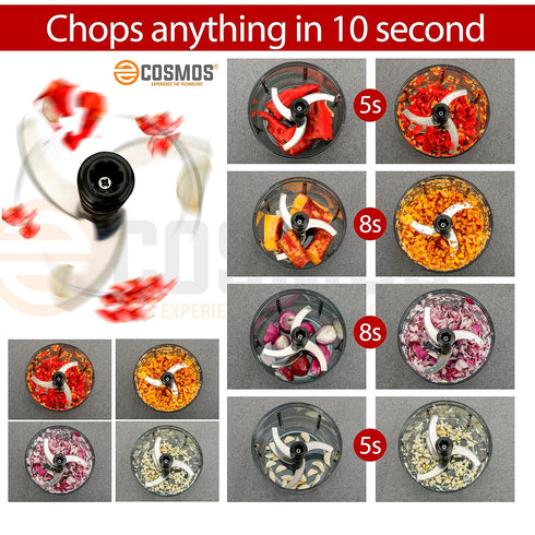 E-COSMOS® Food Chopper 900ml