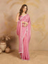 Vasthrlay Siroski Unstitched Morpeach Ethnic Wear