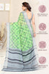 Vasthrlay Fashion Jacquard Geomatric Peach Ethnic Wear