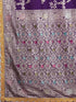 Vasthrlay Georgette Bandhani Green1 Green Saree