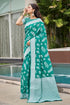 Vasthrlay Banarasi Seagreen Ethnic Wear