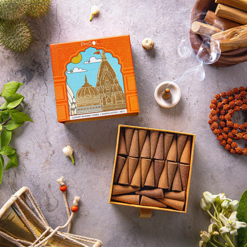 Phool Luxury Incense Kashi Vishwanath Pooja Dhoop Cone