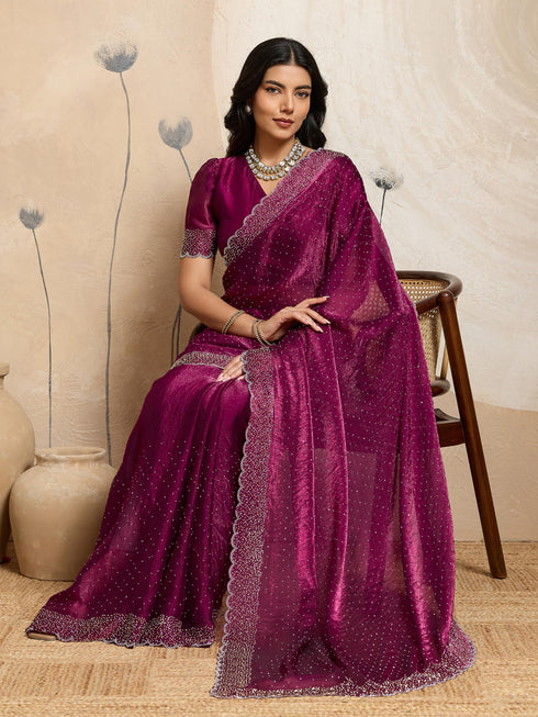 Vasthrlay Chiffon Saree