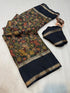 Vasthrlay Kalamkari Tussar Saree