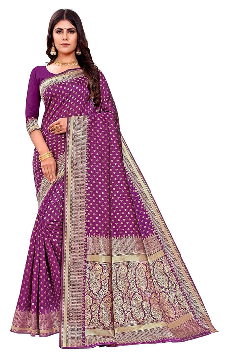 Vasthrlay Women's Kanchipuram Saree