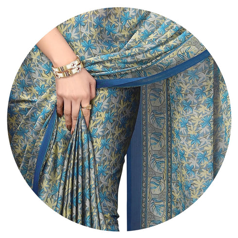 Vasthrlay Fashion Chiffon Printed Ethnic Wear