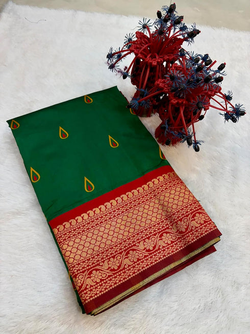Vasthrlay Paithani Kanjivaram Royalblue