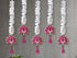 Lotus Hangings for Decoration Floral Wall Hangings - 21 Inches