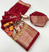 Vasthrlay Kalamkari Georgette Weaving