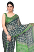 Vasthrlay Fashion Georgette Kalmkari Mehandi Ethnic Wear