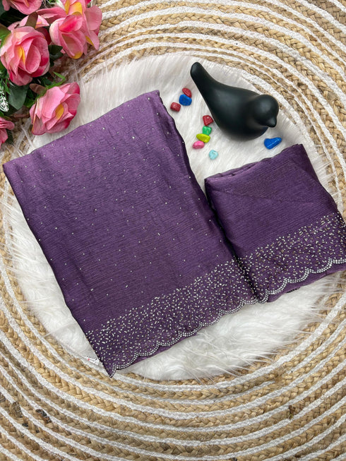 Vasthrlay Chiffon Saree