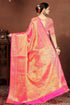 Vsathrlay Gold Kanjivaram Banarasi Festival Ethnic Wear