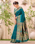 Vasthrlay Weaving Paithani Unstitched Pink Saree
