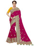 Vasthrlay Embroidery Unstitch Yellow Ethnic Wear