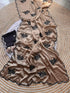 Vasthrlay Vichitra Embroidery Brown Black