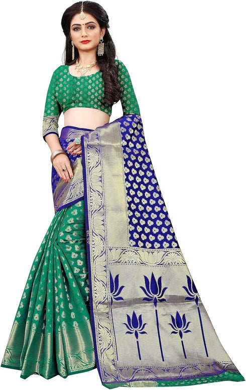Vasthrlay Banarasi Unstiched Ethnic Wear