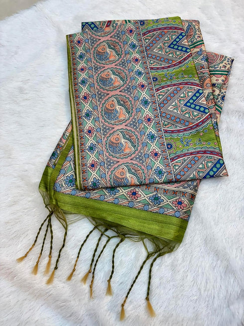 Vasthrlay Kalamkari Floral Designer
