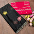 Vasthrlay Vichitra Embroidery Brown Black