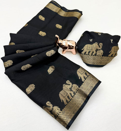 Vasthrlay Kalamkari Tussar Saree