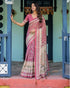 Vasthrlay Handloom Cotton Turquoise Saree