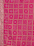 Vasthrlay Georgette Embroidery Purple Saree With Dark Purple Unstitched Blouse Piece