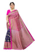 Vasthrlay Venkatagiri Blouse Piece Sdpl Metro Red Free Ethnic Wear