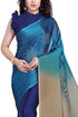 Vasthrlay Fashion Chiffon Printed Grey Ethnic Wear