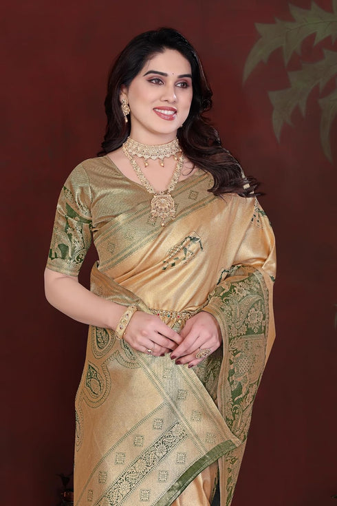 Vasthrlay Traditional Weaving Blouse