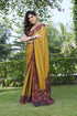 Vasthrlay Fashion Rhinestone Embellished Black Ethnic Wear