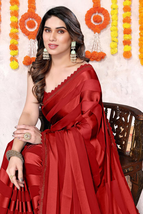 Vasthrlay Fashion Mirror Border Ethnic Wear